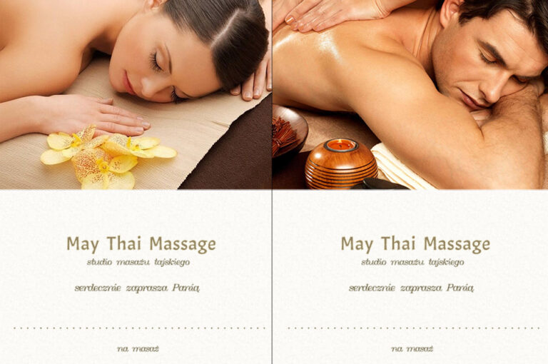 Thai massage voucher