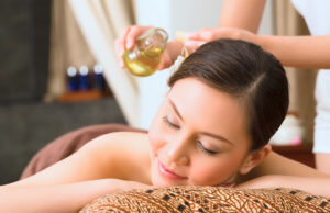 Thai massage with aromatic oils