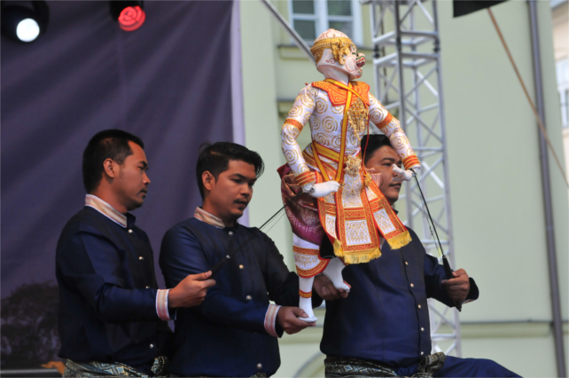 Thai Festival 2016 Kraków - Traditional Thai Puppet Theatre