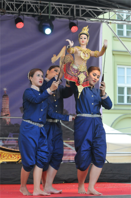 Thai Festival 2016 Kraków - Traditional Thai Puppet Theatre