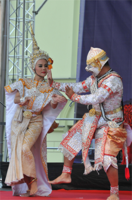 Thai Festival 2016 Kraków - raditional Thai Dance Drama Khon