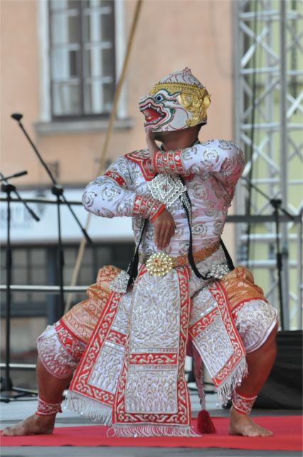 Thai Festival 2016 Kraków - raditional Thai Dance Drama Khon