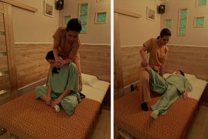 Thai massage studio - Poselska - Massage session