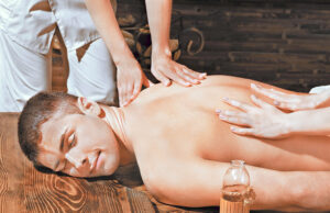 Four hands thai massage